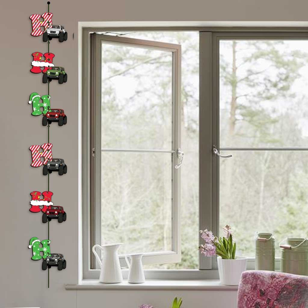Personalized Christmas Car Garland - 6 Pieces for Holiday Decor Garland GradoCreations