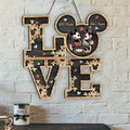 Personalized Couple Mouse Wood Sign Custom Name Unique Gift Wood Sign GradoCreations