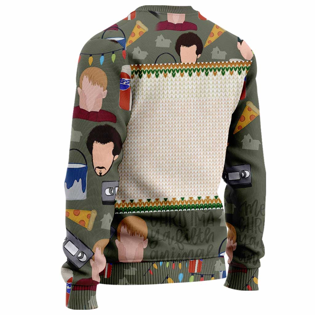 Personalized Christmas Sweater Custom Name Holiday Gift Sweater GradoCreations