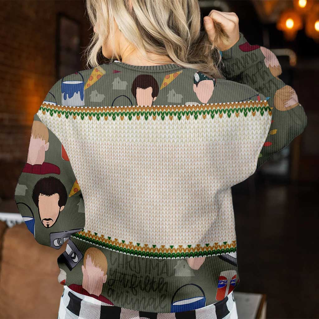 Personalized Christmas Sweater Custom Name Holiday Gift Sweater GradoCreations