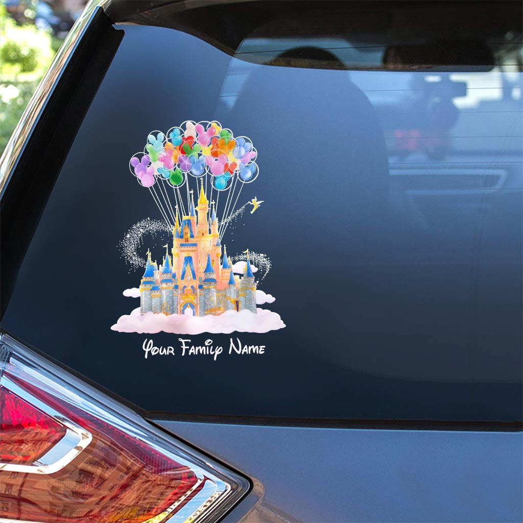 Personalized Magic Castle Mouse Decal for Cars & Windows Decal Full GradoCreations