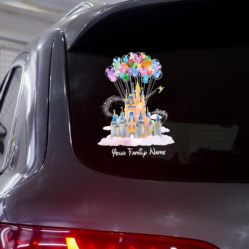 Personalized Magic Castle Mouse Decal for Cars & Windows Decal Full GradoCreations