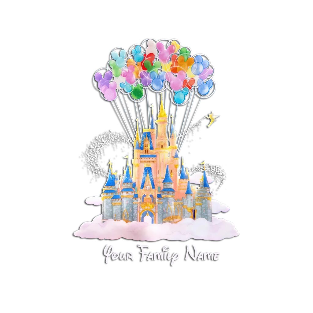 Personalized Magic Castle Mouse Decal for Cars & Windows Decal Full GradoCreations