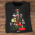 Personalized Nightmare Christmas Tree T-shirt & Hoodie Gift T-shirt & Hoodie GradoCreations