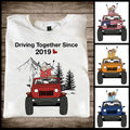 Personalized Couple Driving Together Since Shirt & Hoodie Gift T-shirt & Hoodie GradoCreations