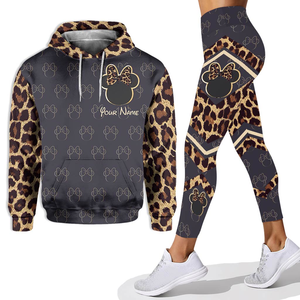Personalized Mouse Hoodie and Leggings Set Custom Name Gift Hoodie & Leggings GradoCreations
