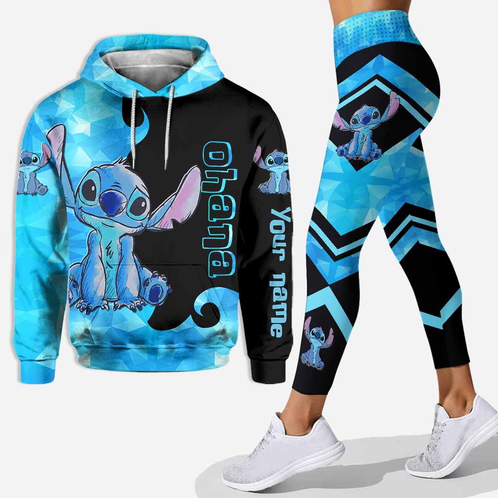 Personalized Ohana Hoodie and Leggings Custom Name Gift Hoodie & Leggings GradoCreations