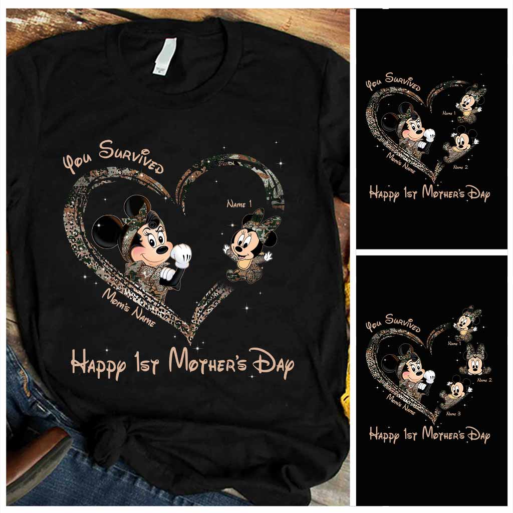Personalized Mother's Day T-shirt & Hoodie You Survived Gift for Mom T-shirt & Hoodie GradoCreations