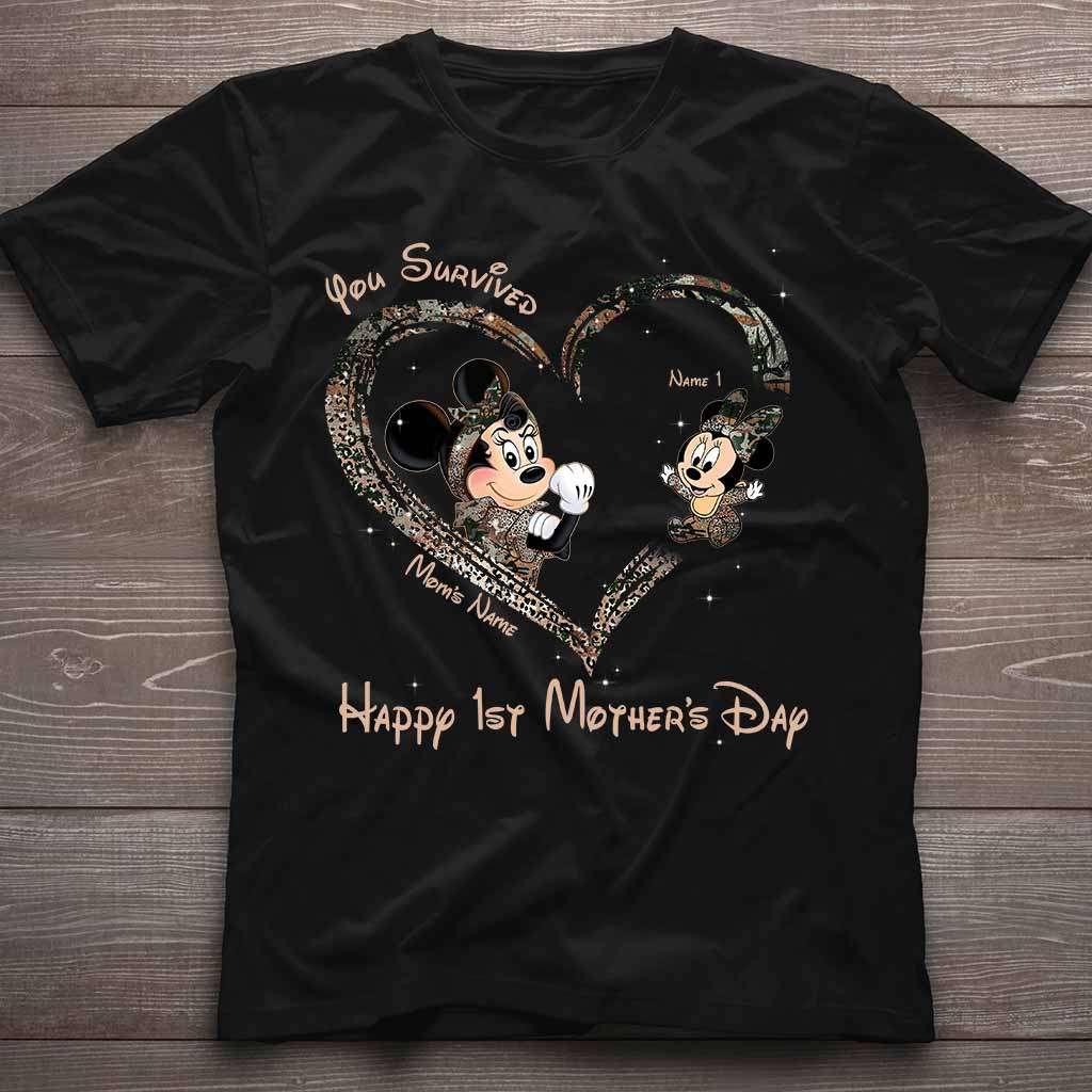 Personalized Mother's Day T-shirt & Hoodie You Survived Gift for Mom T-shirt & Hoodie GradoCreations