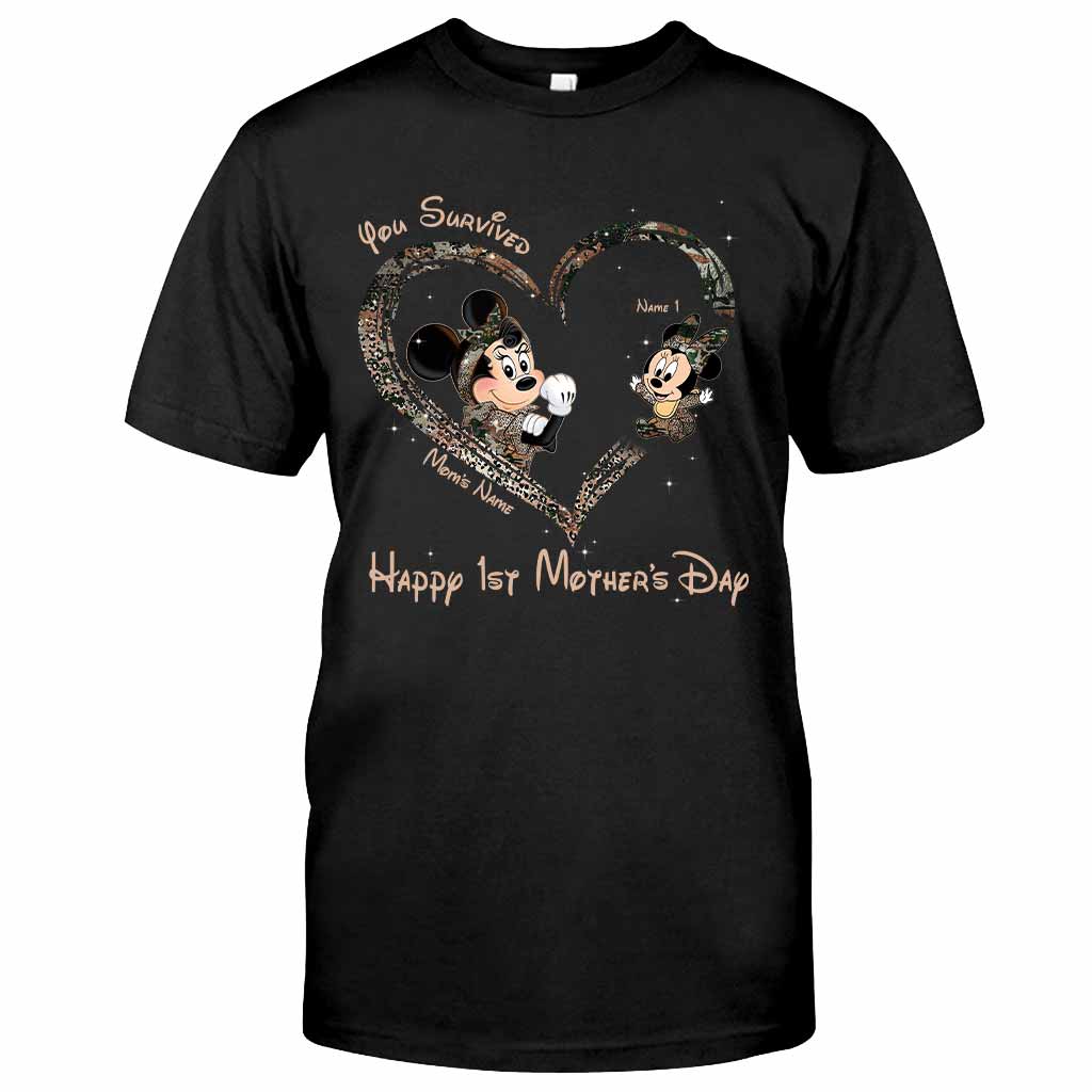 Personalized Mother's Day T-shirt & Hoodie You Survived Gift for Mom T-shirt & Hoodie GradoCreations