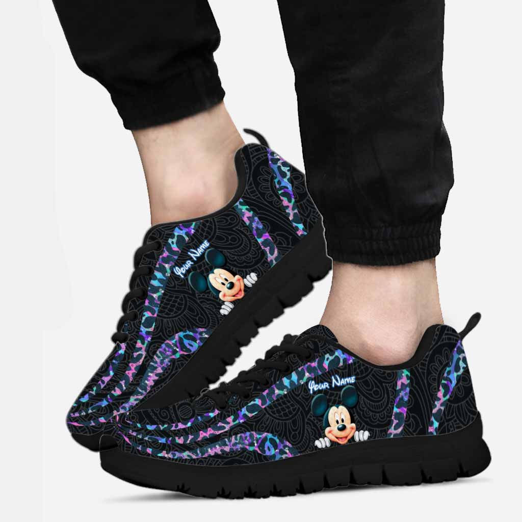 Personalized Mouse Sneakers Custom Name Gift for Kids Sneakers GradoCreations