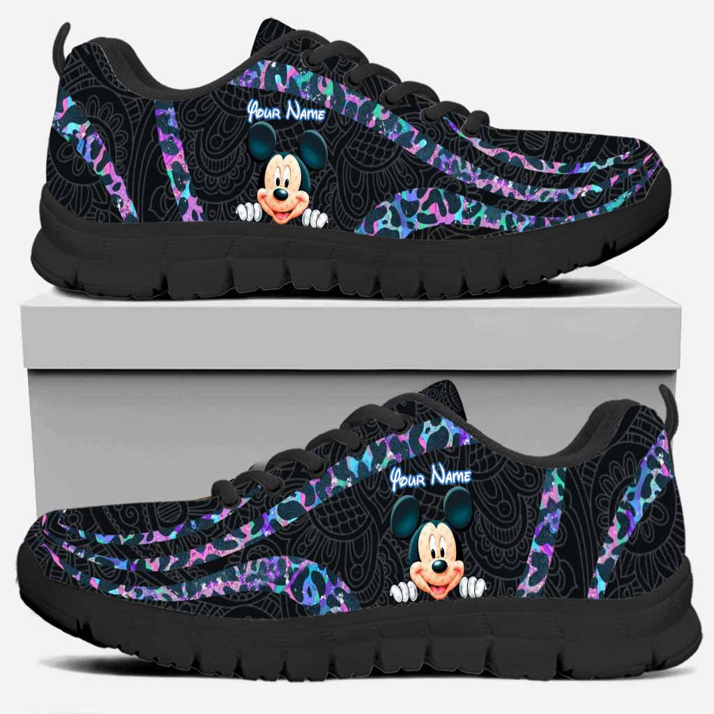 Personalized Mouse Sneakers Custom Name Gift for Kids Sneakers GradoCreations