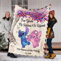 Personalized Ohana Blanket Custom Name Gift for Couples Blanket GradoCreations