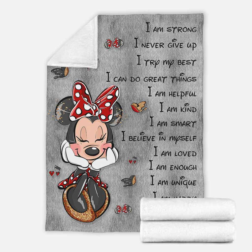 Personalized Inspirational Blanket for Daughter - Cozy Microfleece Gift Blanket GradoCreations