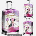 Personalized Mouse Luggage Cover for Kids - Adventure Is Out There Luggage Cover GradoCreations
