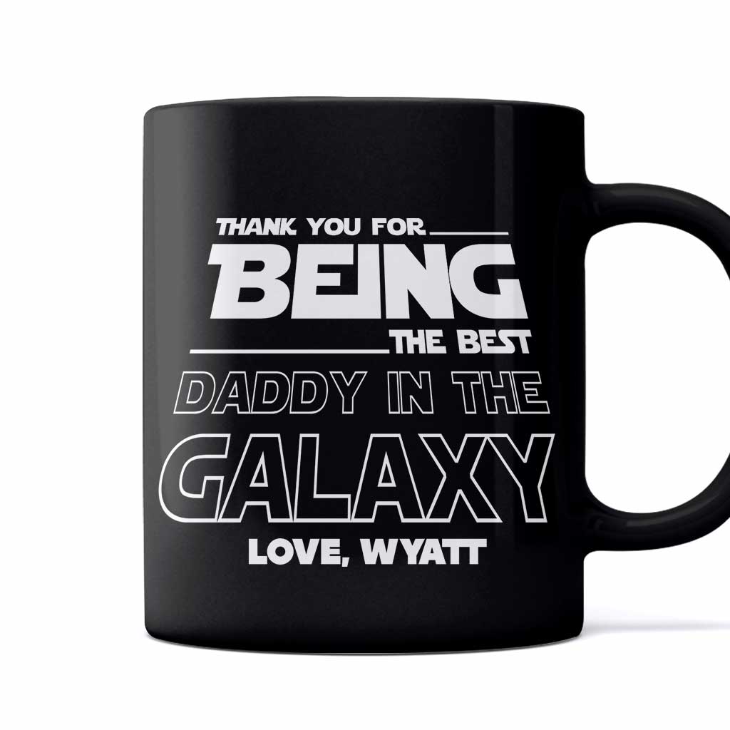 Personalized Ceramic Coffee Mug for Dad - Custom Gift for Father's Day Mug GradoCreations