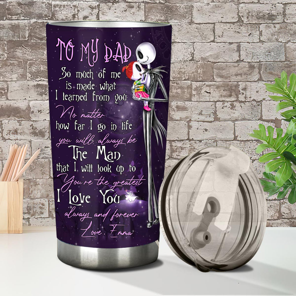 Personalized Nightmare Tumbler for Dad | Unique Gift Idea Tumbler GradoCreations