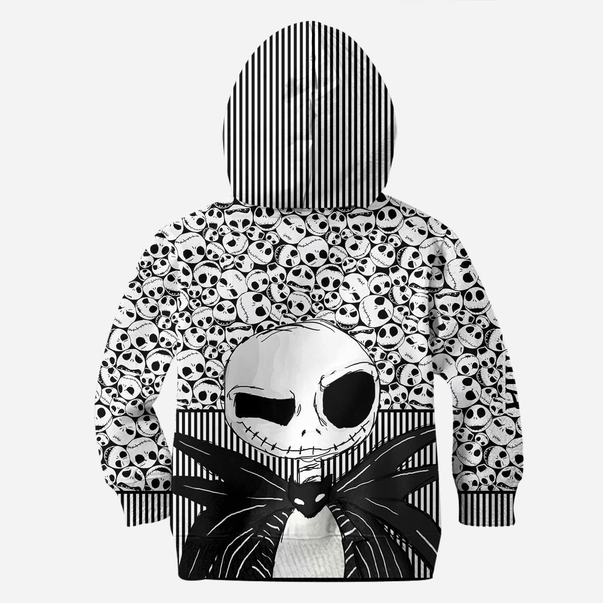 Personalized Skull Print Hoodie and Leggings Set for Her - Custom Name Gift Hoodie & Leggings GradoCreations