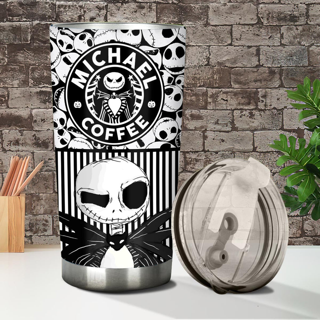 Personalized Nightmare Tumbler Custom Name Coffee Gift Tumbler GradoCreations