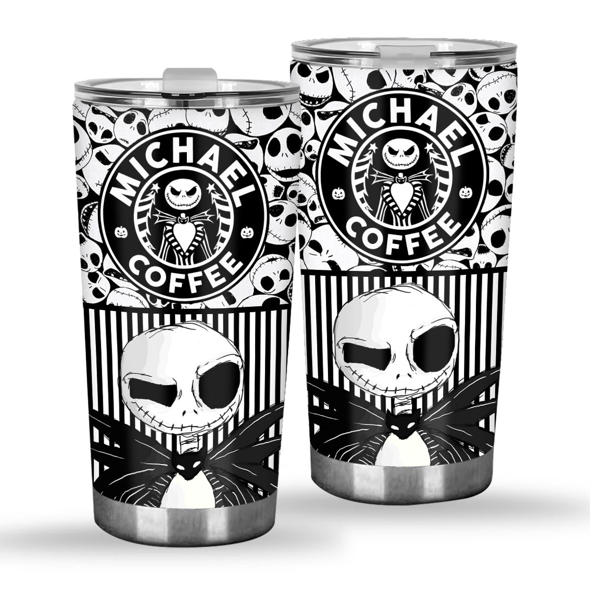Personalized Nightmare Tumbler Custom Name Coffee Gift Tumbler GradoCreations