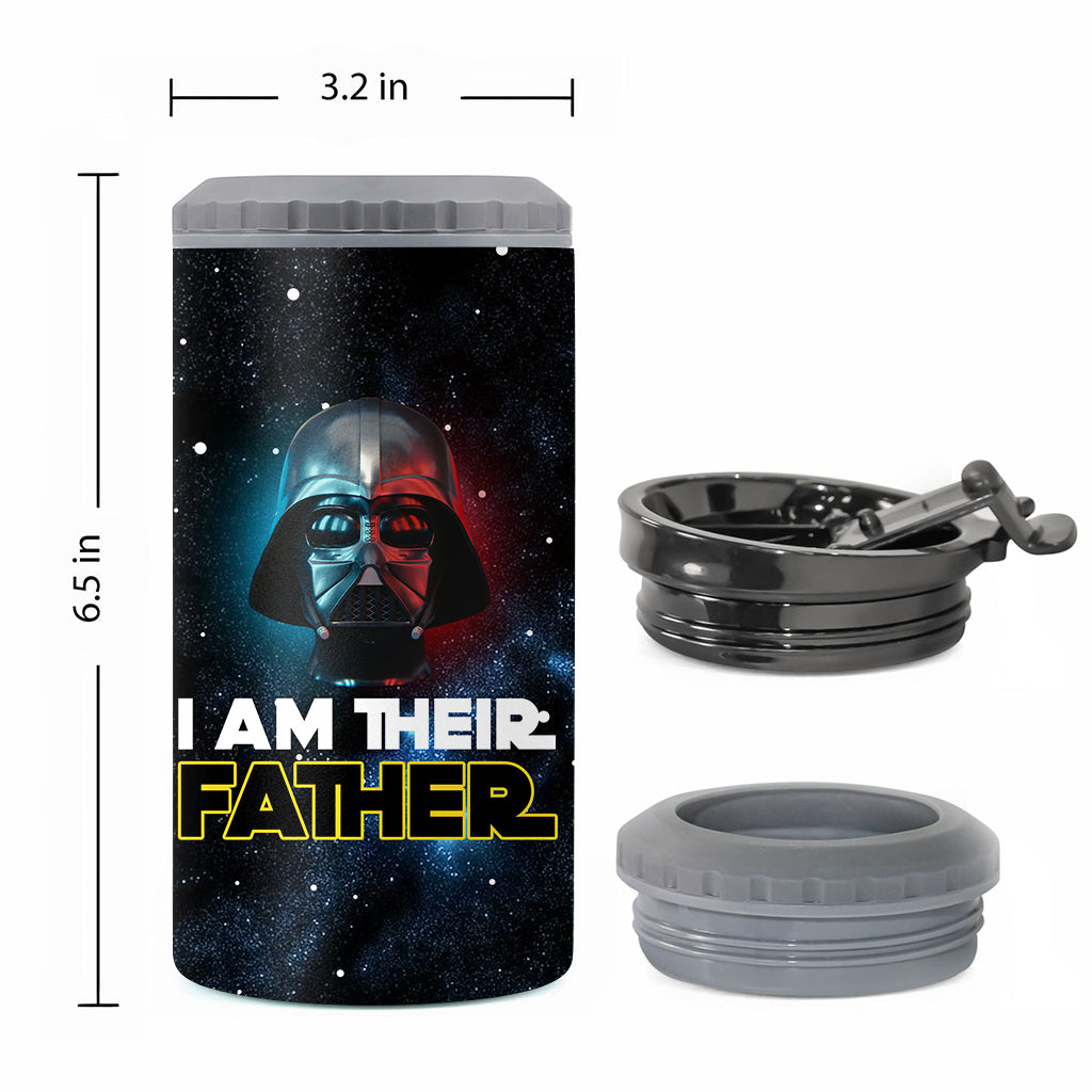 Personalized Star Wars Can Cooler Custom Name Gift for Dad Can Cooler GradoCreations
