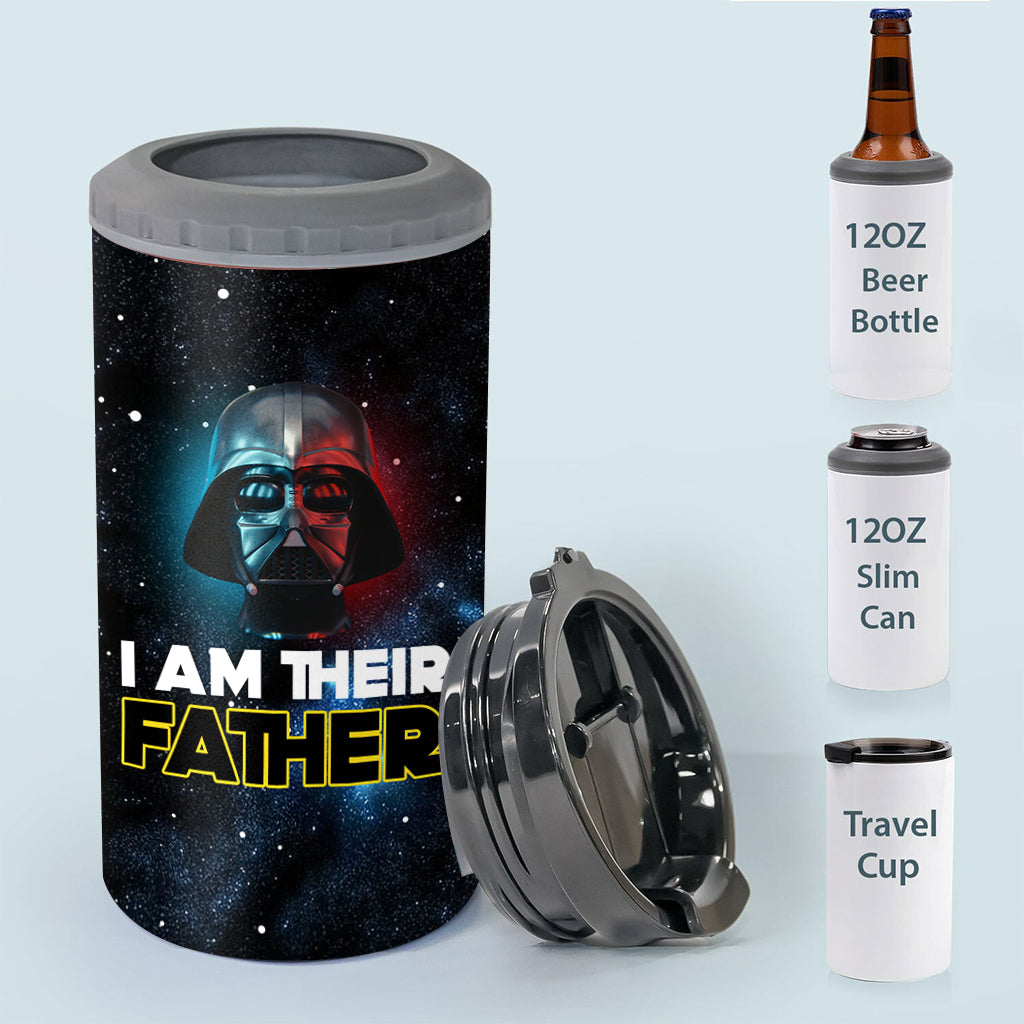 Personalized Star Wars Can Cooler Custom Name Gift for Dad Can Cooler GradoCreations