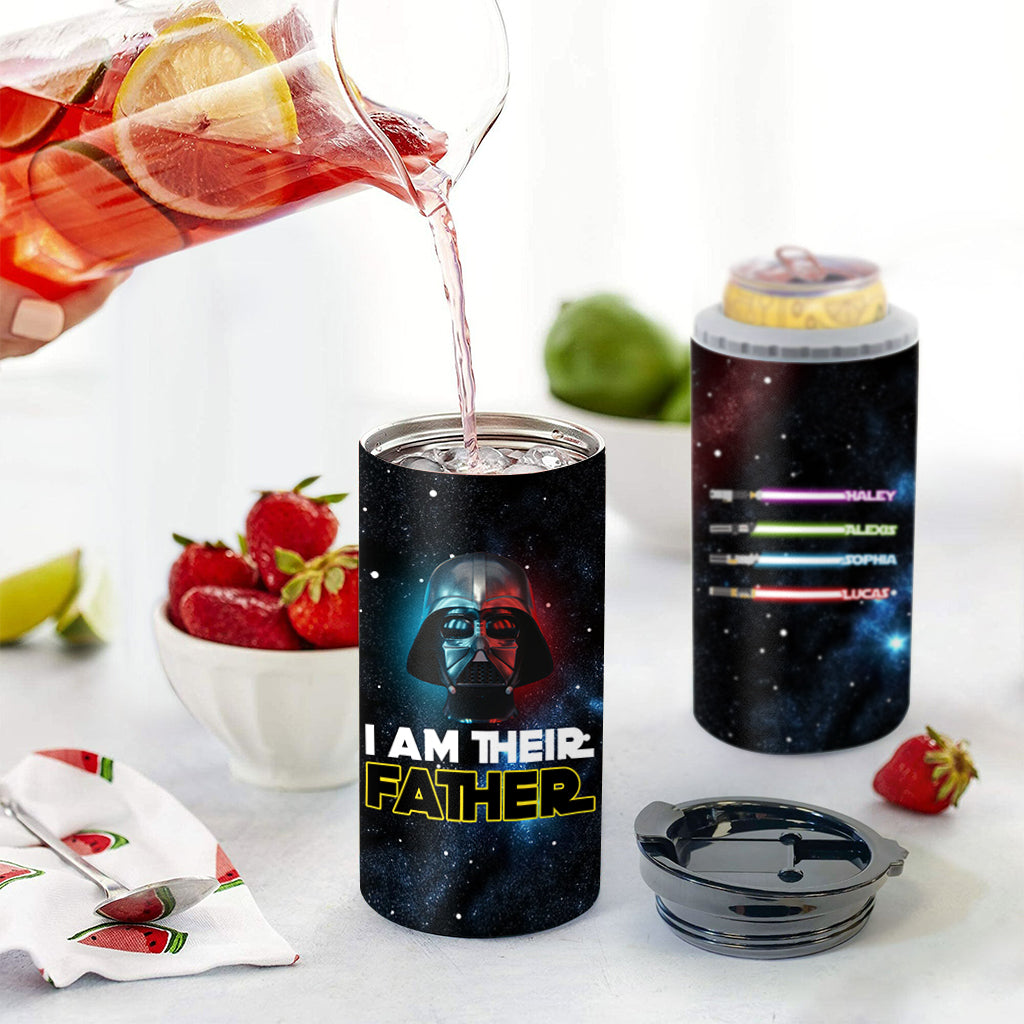 Personalized Star Wars Can Cooler Custom Name Gift for Dad Can Cooler GradoCreations