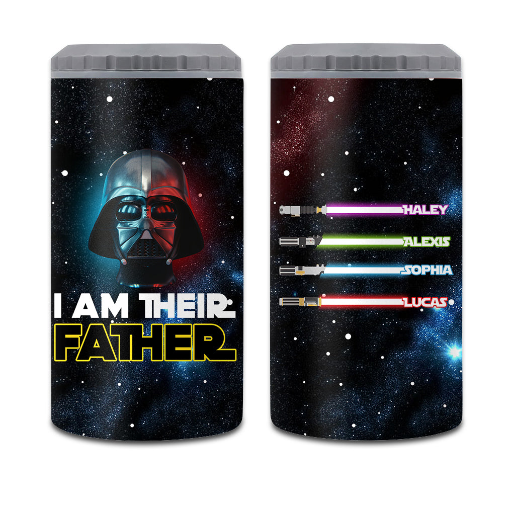 Personalized Star Wars Can Cooler Custom Name Gift for Dad Can Cooler GradoCreations