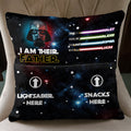 Personalized Pocket Pillow I Am Their Father Star Wars Gift Pocket Pillow GradoCreations