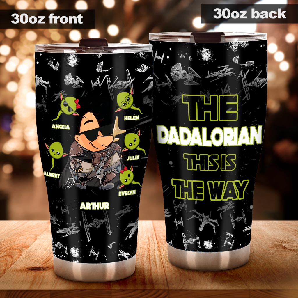 Personalized Stainless Steel Tumbler Custom Name Star Wars Gift for Fans Tumbler GradoCreations