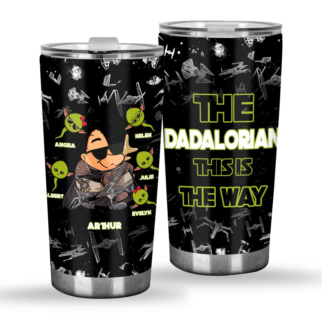 Personalized Stainless Steel Tumbler Custom Name Star Wars Gift for Fans Tumbler GradoCreations