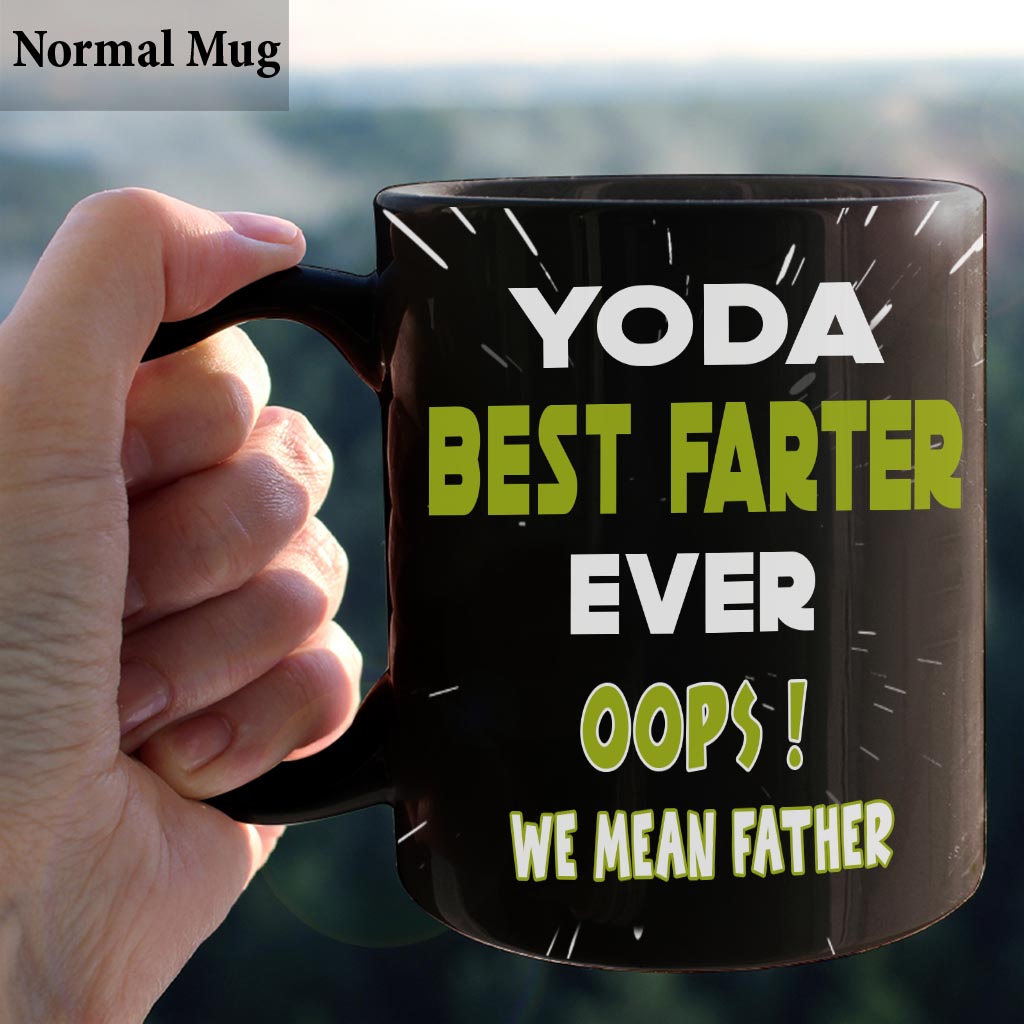 Personalized Yoda Best Farter Mug Custom Name Gift for Dad Mug GradoCreations