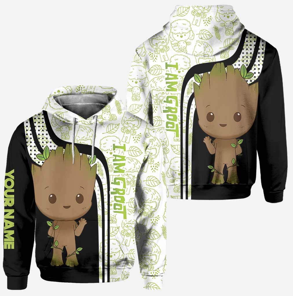 Custom Name Hoodie and Leggings Set Personalized Gift Hoodie & Leggings GradoCreations