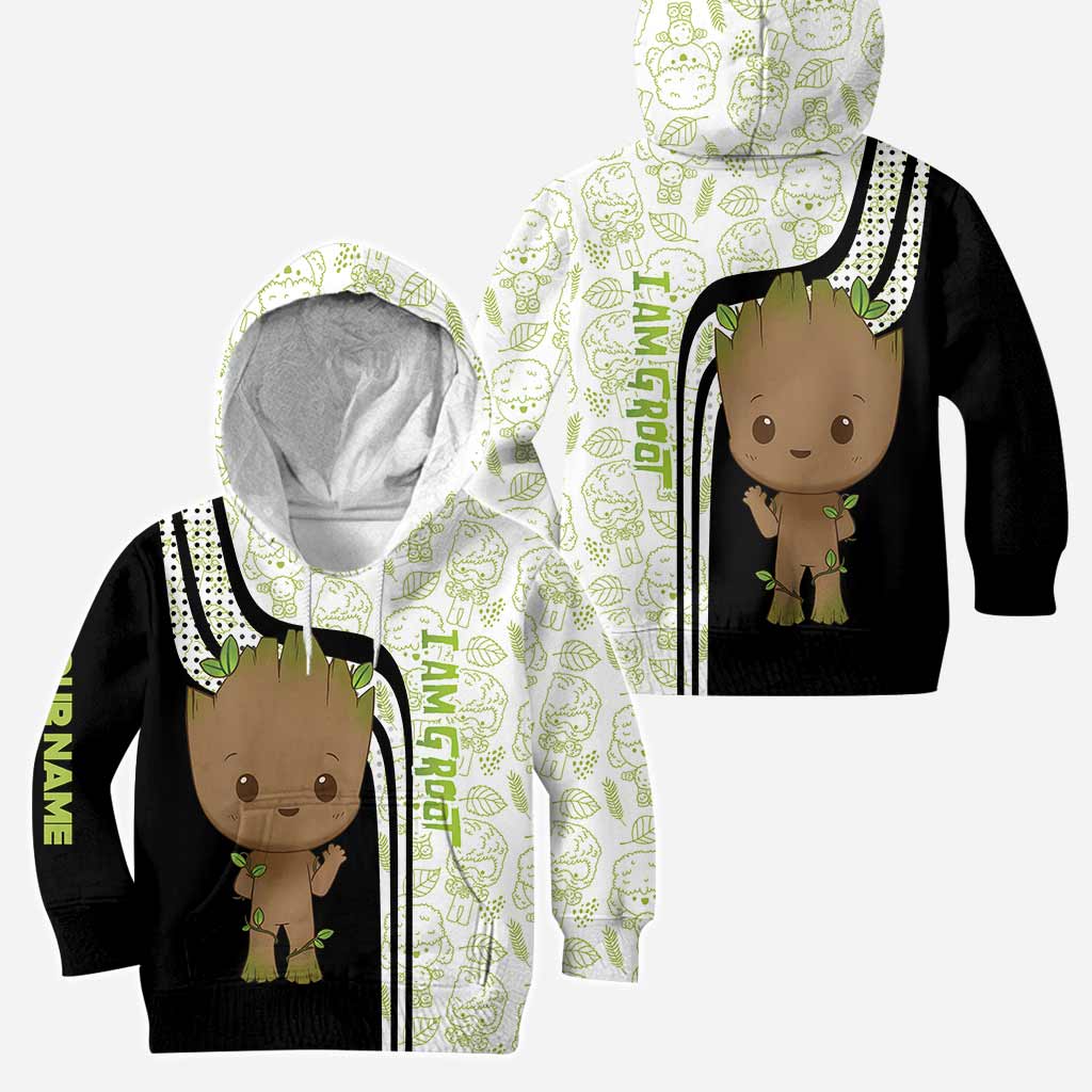 Custom Name Hoodie and Leggings Set Personalized Gift Hoodie & Leggings GradoCreations