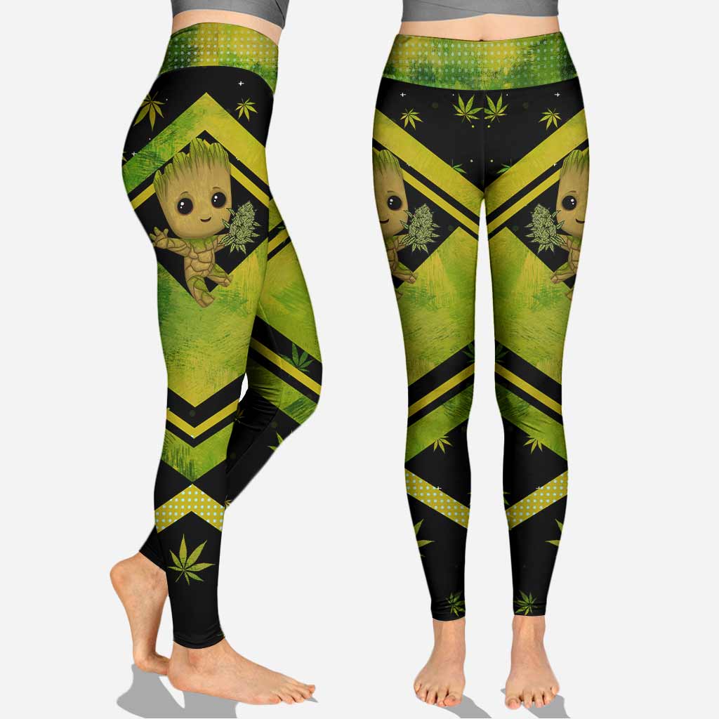 Personalized Weed Hoodie & Leggings Custom Name Gift Hoodie & Leggings GradoCreations