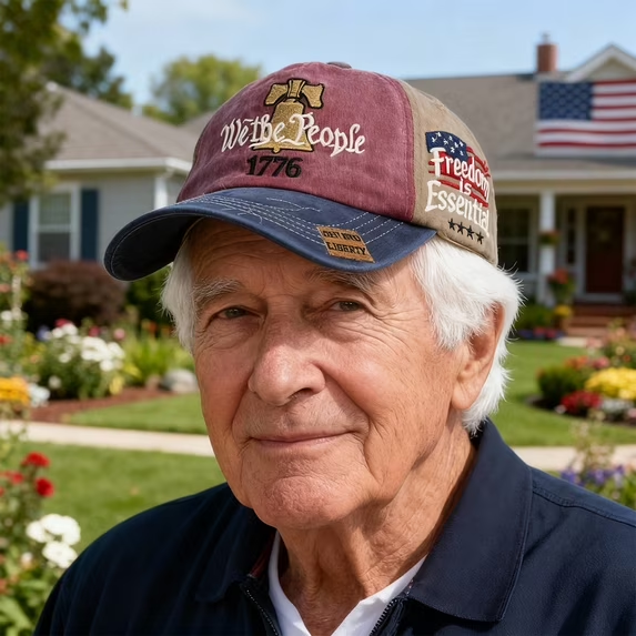 Personalized USA Embroidered Cap 250th Anniversary Gift HN590 - Embroidery Hat Josh GradoCreations