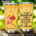 Personalized Winnie the Pooh Tumbler Custom Names Bestie Gift Tumbler GradoCreations