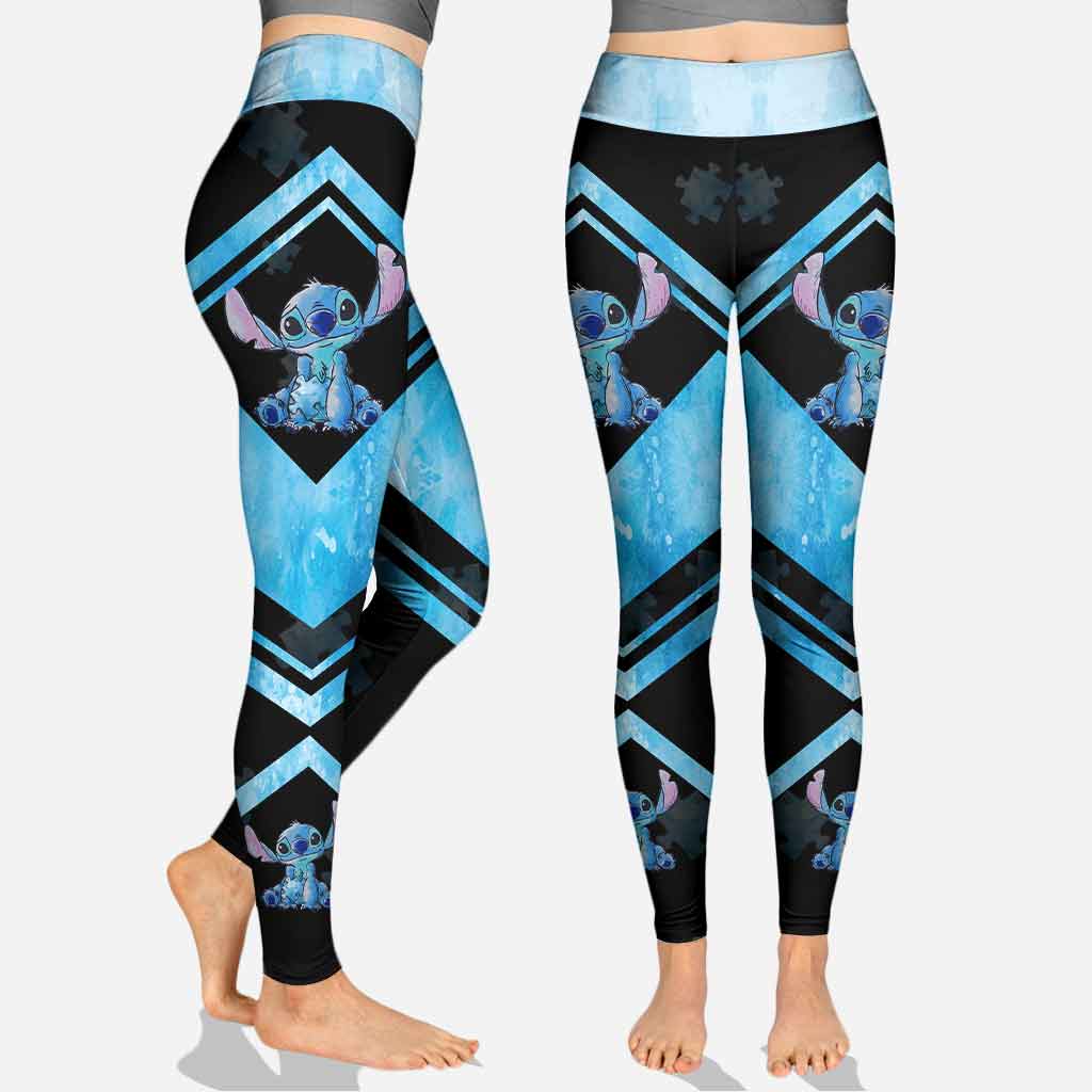 Personalized Autism Awareness Hollow Tank Top & Leggings Set Hollow Tank & Leggings GradoCreations