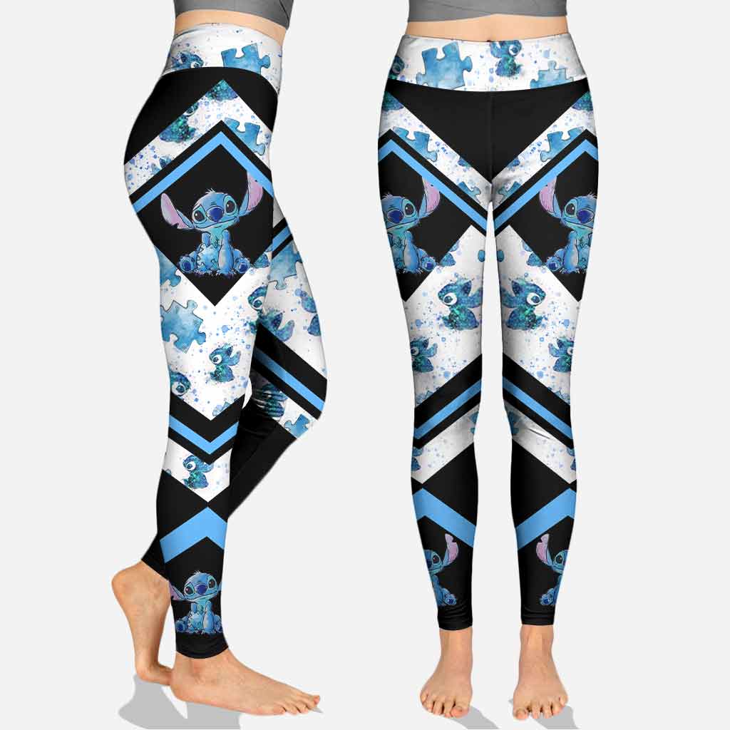 Personalized Autism Awareness Hoodie & Leggings Custom Name Gift Hoodie & Leggings GradoCreations