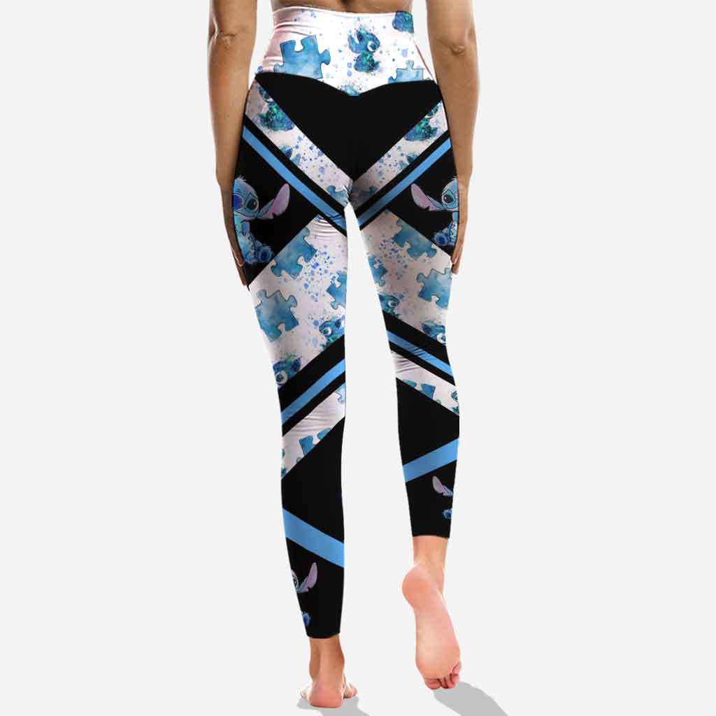 Personalized Autism Awareness Hoodie & Leggings Custom Name Gift Hoodie & Leggings GradoCreations