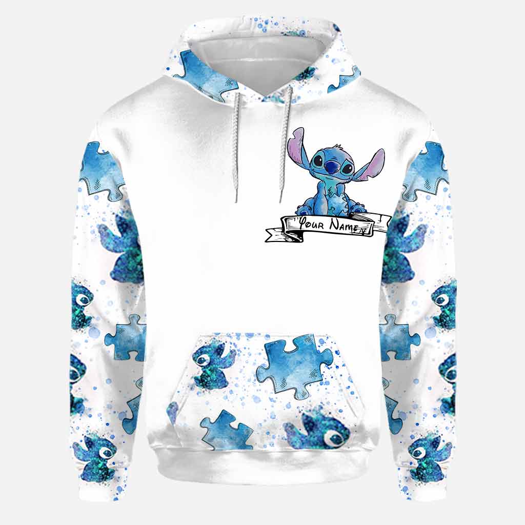 Personalized Autism Awareness Hoodie & Leggings Custom Name Gift Hoodie & Leggings GradoCreations
