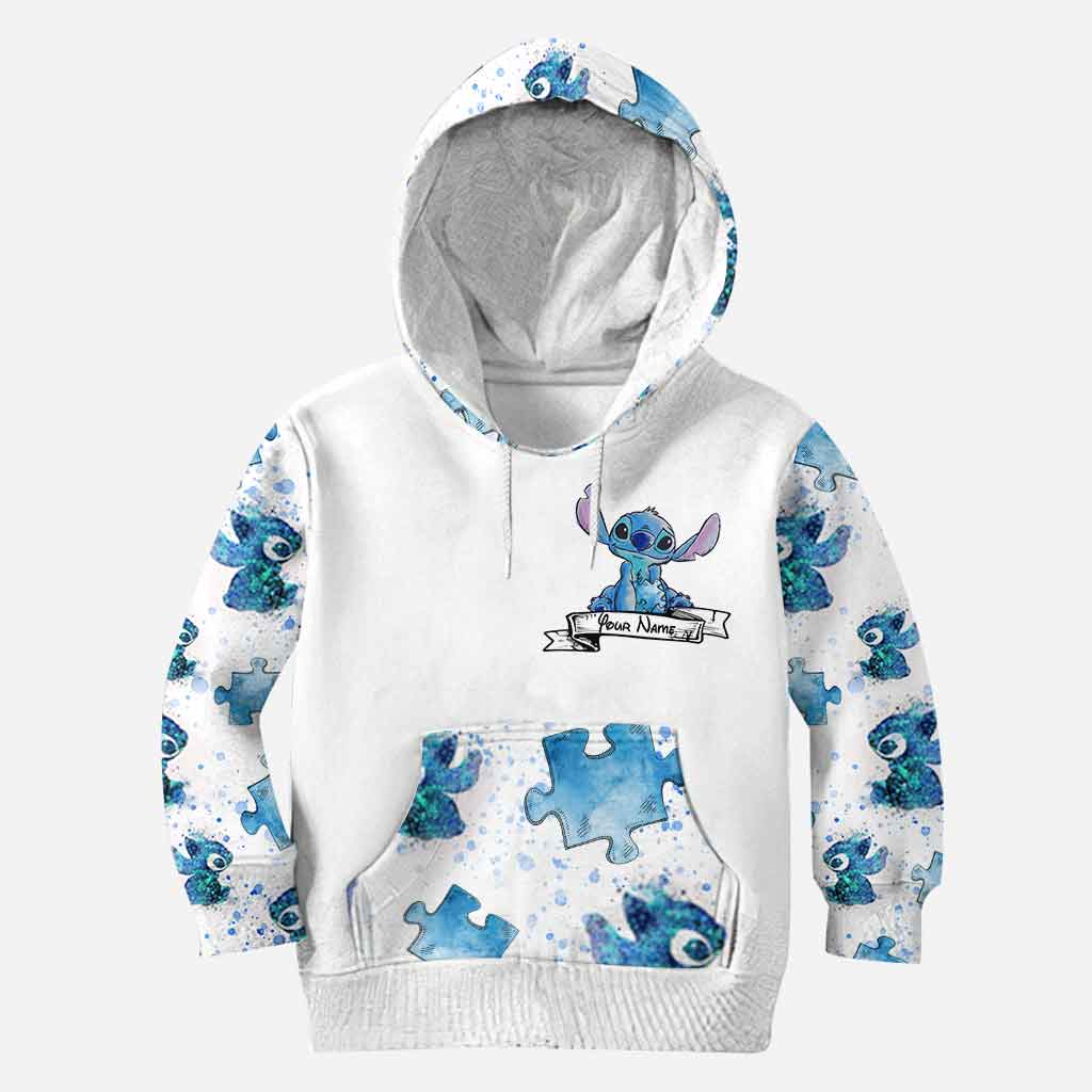 Personalized Autism Awareness Hoodie & Leggings Custom Name Gift Hoodie & Leggings GradoCreations