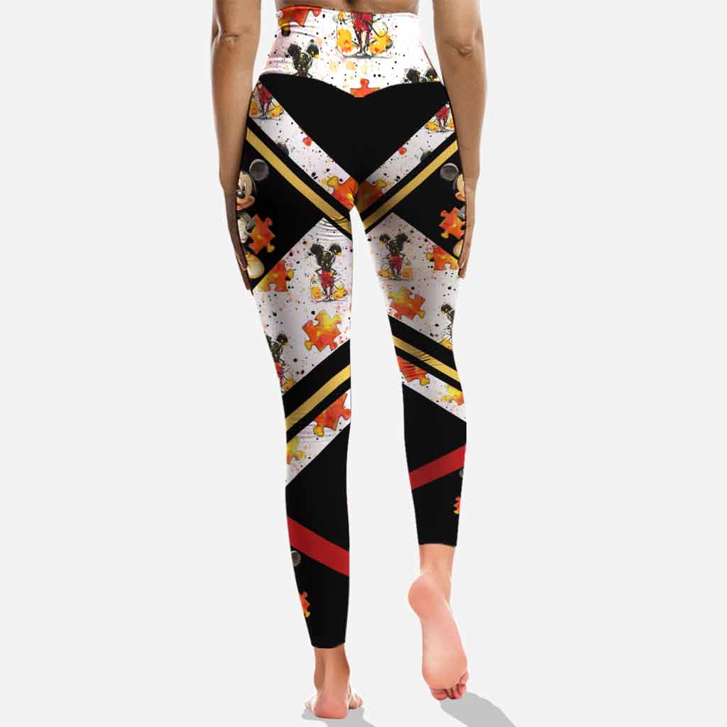 Personalized Autism Awareness Hoodie & Leggings Custom Name Gift Hoodie & Leggings GradoCreations
