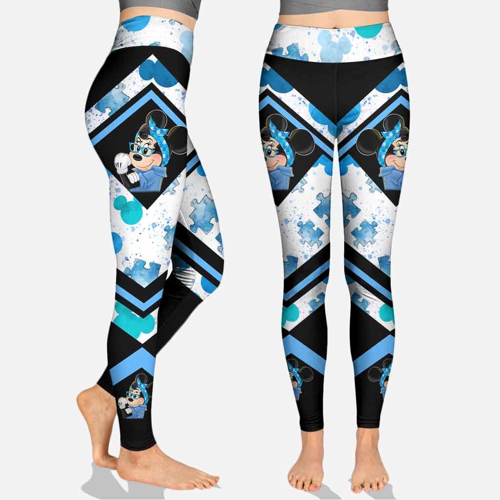 Personalized Autism Awareness Hoodie & Leggings Set for Kids Hoodie & Leggings GradoCreations