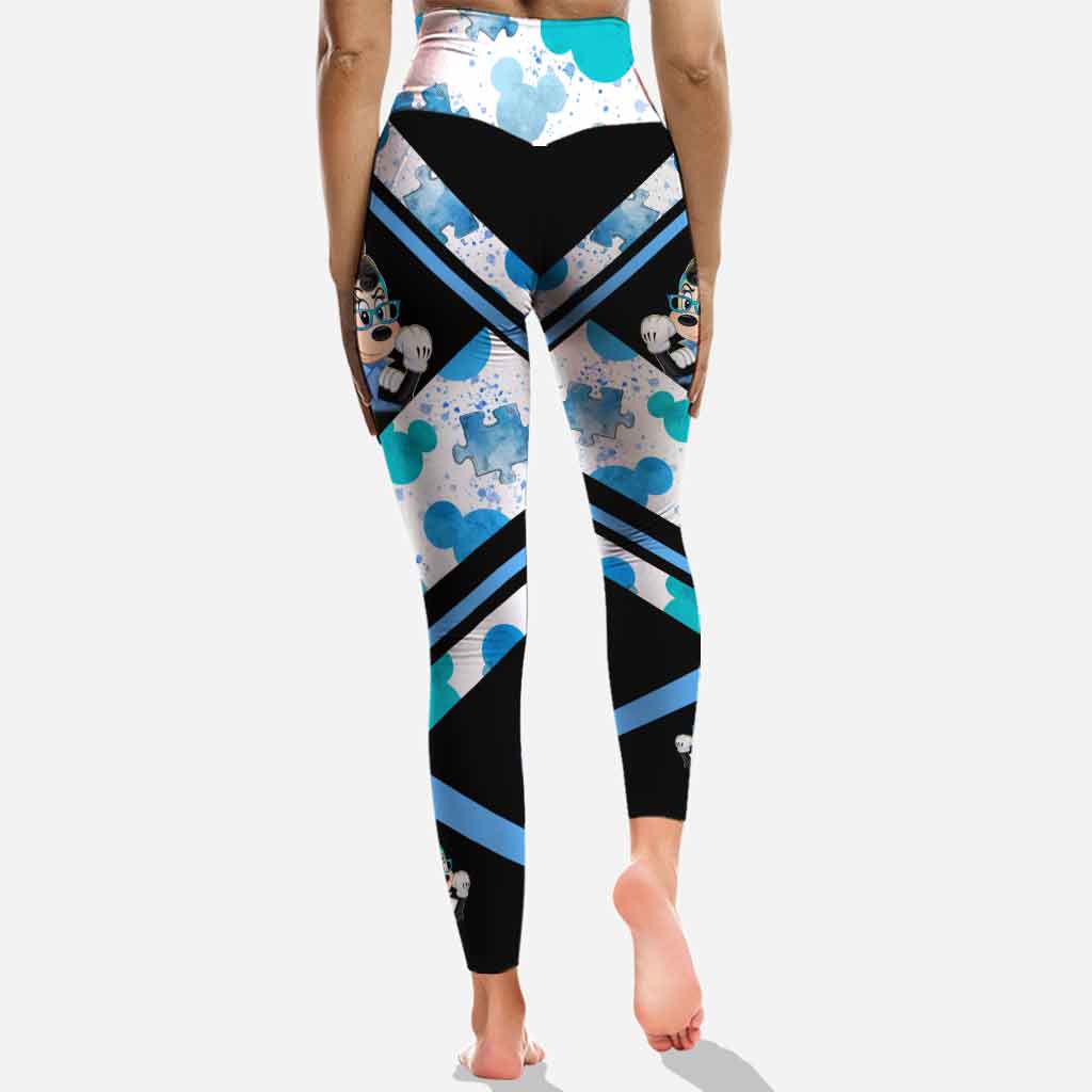 Personalized Autism Awareness Hoodie & Leggings Set for Kids Hoodie & Leggings GradoCreations