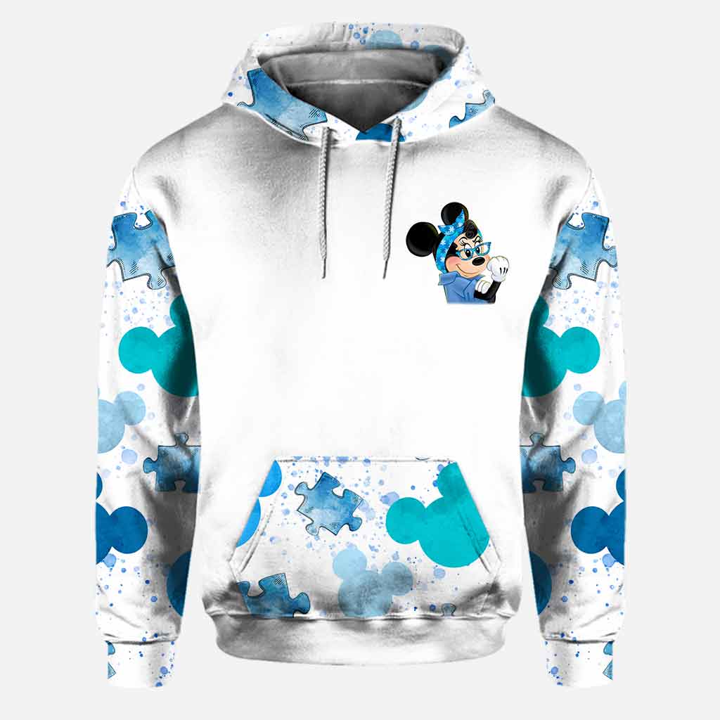 Personalized Autism Awareness Hoodie & Leggings Set for Kids Hoodie & Leggings GradoCreations