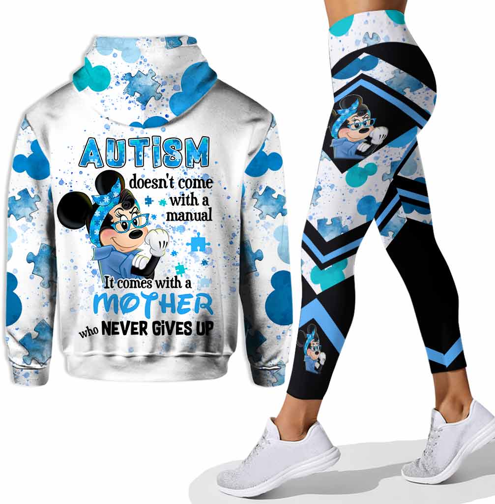 Personalized Autism Awareness Hoodie & Leggings Set for Kids Hoodie & Leggings GradoCreations