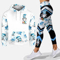 Personalized Autism Awareness Hoodie and Leggings Set for Kids Adults Hoodie & Leggings GradoCreations