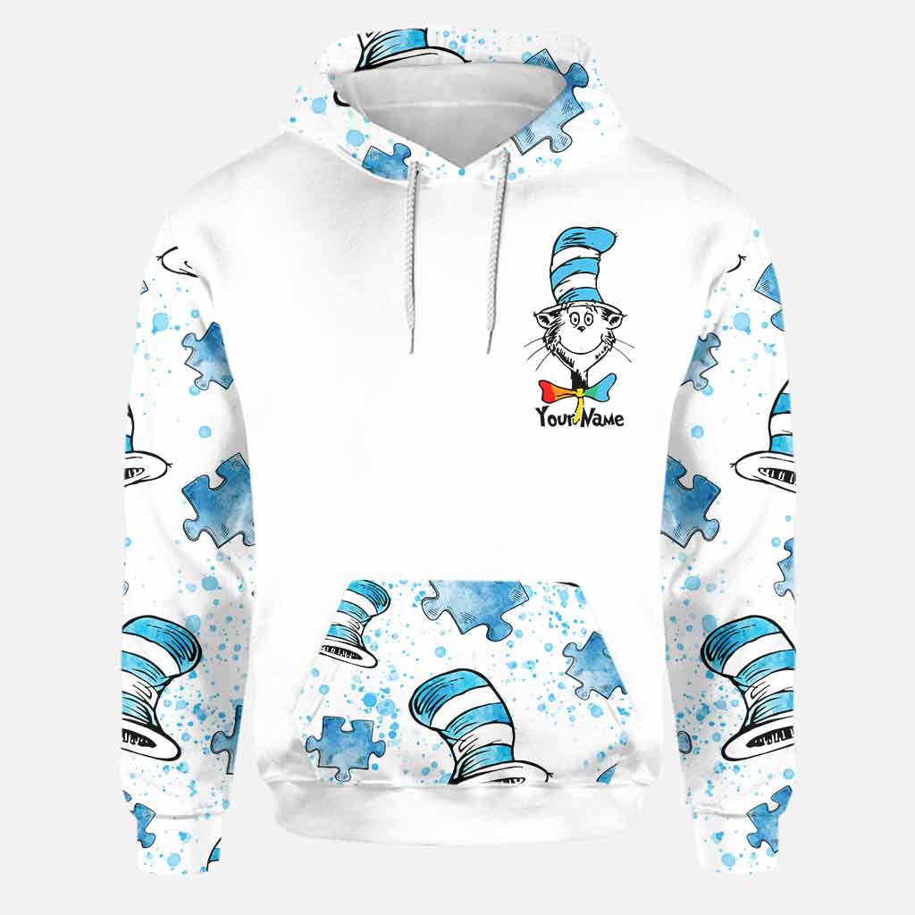 Personalized Autism Awareness Hoodie and Leggings Set for Kids Adults Hoodie & Leggings GradoCreations