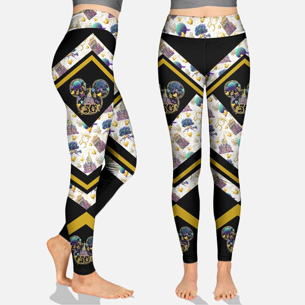 Personalized 50th Anniversary Mouse Ears Hoodie & Leggings Set Hoodie & Leggings GradoCreations